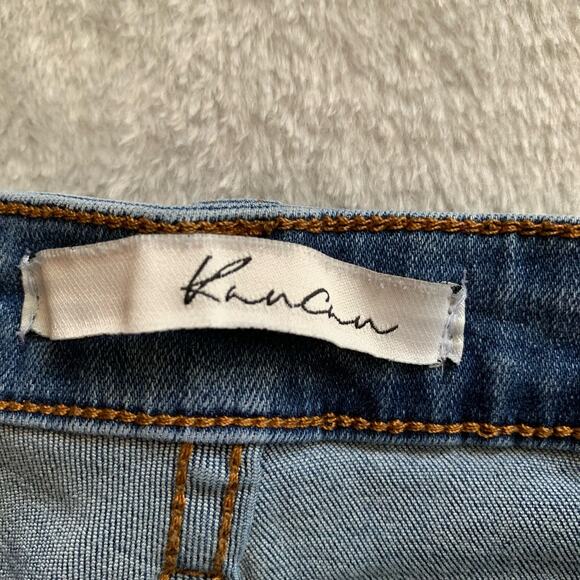 KanCan Mid-Rise Skinny Jeans Medium Wash Denim Style #KC11214D Women's Size 28 - Picture 8 of 14